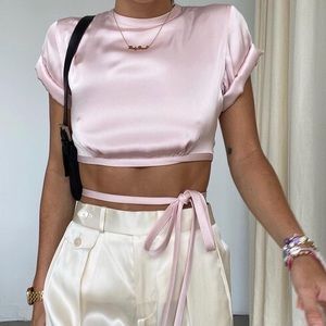 NWT: Orseund Iris Le Club Top Mauve